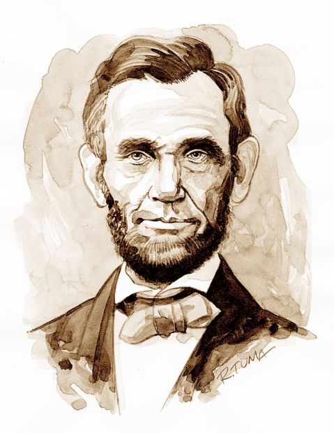 U.S. PRESIDENT: Abraham Lincoln